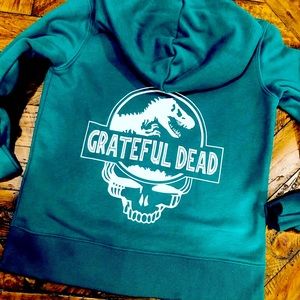 Grateful Dead Jurassic Adult Hoody